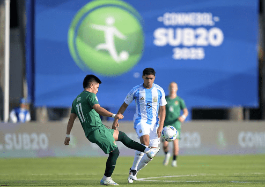 Sudamericano Sub 20: la selección argentina le ganó 1-0 a Bolivia con un gol sobre el&nbsp;final