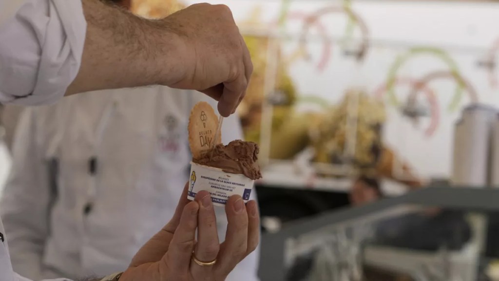 Presentan en Roma el helado «Aleluya» en honor a la recuperación del Papa&nbsp;Francisco