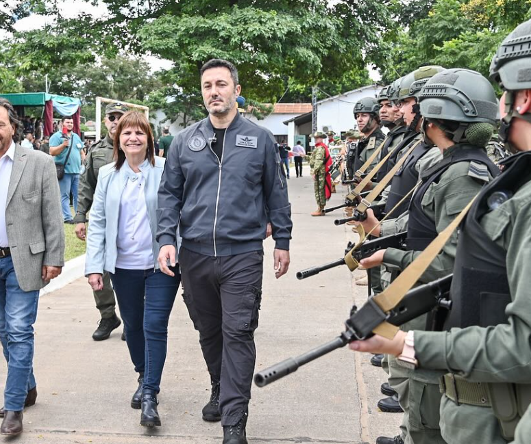 Luis Petri y Patricia Bullrich impulsan la seguridad en las fronteras de&nbsp;Argentina