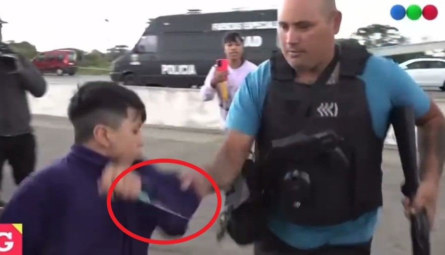 Intento de ataque a policía en Acceso&nbsp;Sudeste